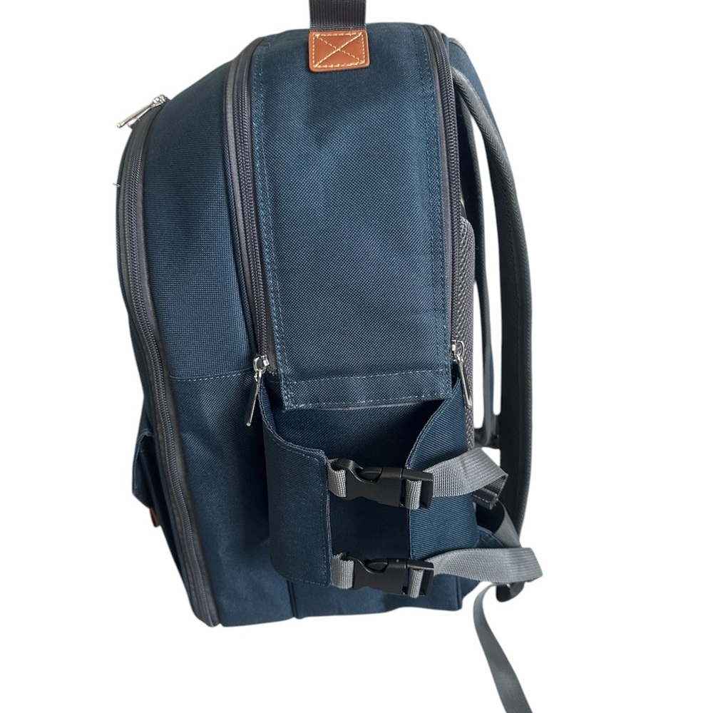 Sunflora Picnic Bagpack Set for 4 People in Navy Blue - Picture 5 of 10
